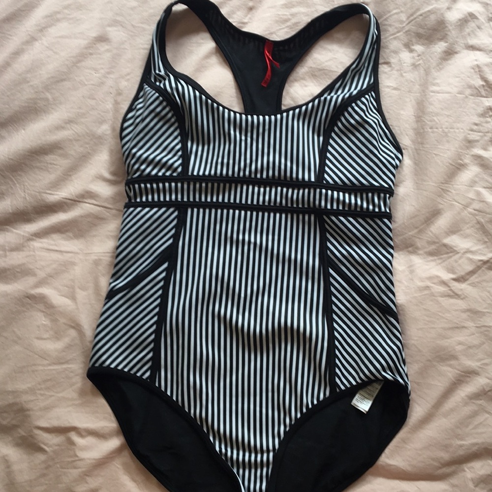 SPANX racerback one piece bathing suit